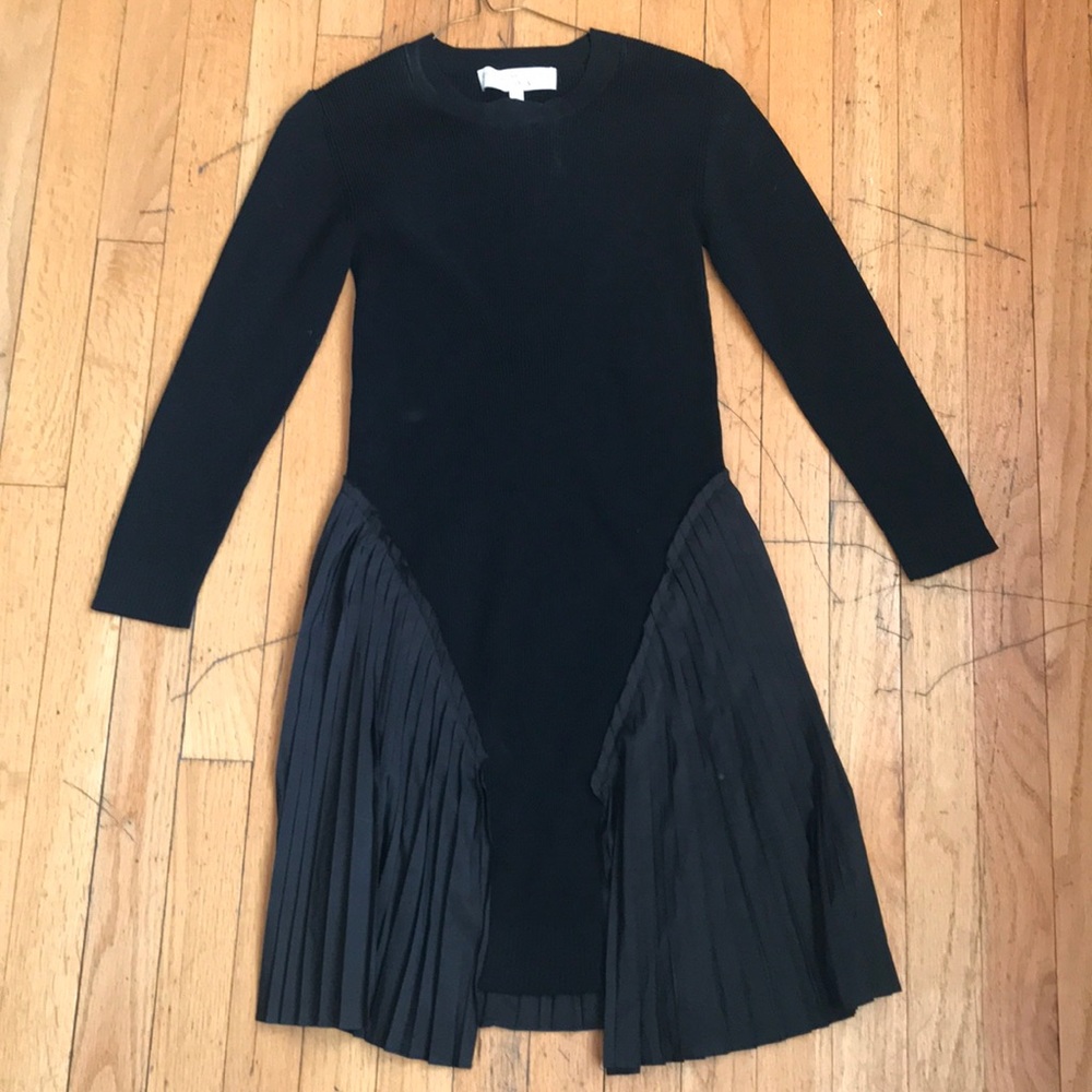 Derek Lam  10 Crosby Intermix Pleated Dress